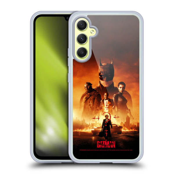 The Batman Posters Group Soft Gel Case for Samsung Galaxy A34 5G
