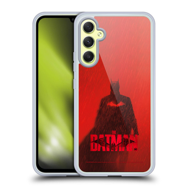 The Batman Posters Red Rain Soft Gel Case for Samsung Galaxy A34 5G