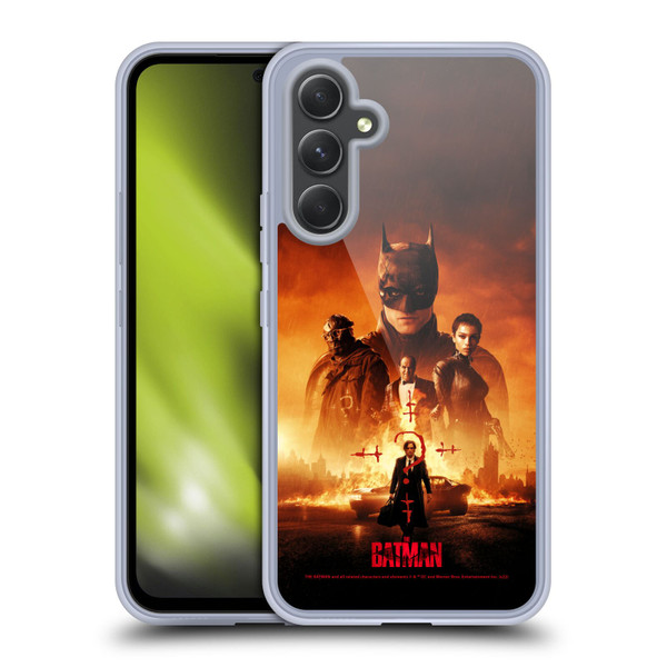 The Batman Posters Group Soft Gel Case for Samsung Galaxy A54 5G