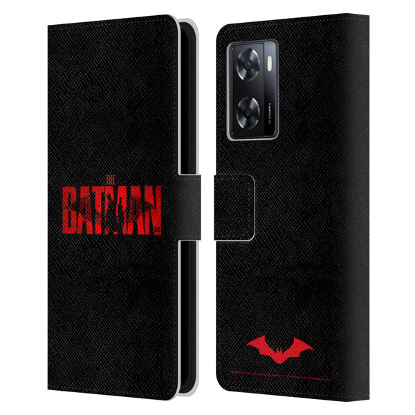 The Batman Posters Logo Leather Book Wallet Case Cover For OPPO A57s