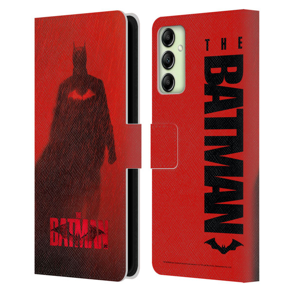 The Batman Posters Red Rain Leather Book Wallet Case Cover For Samsung Galaxy A14 5G