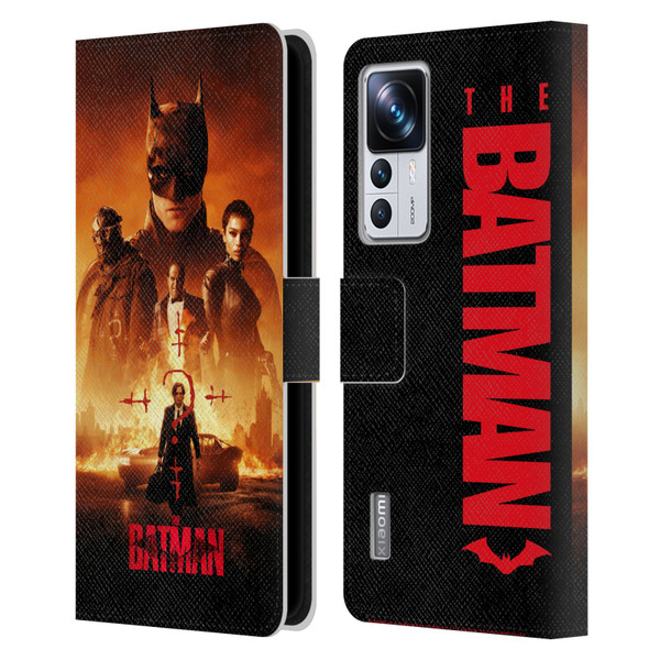 The Batman Posters Group Leather Book Wallet Case Cover For Xiaomi 12T Pro