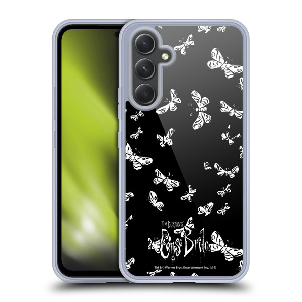 Corpse Bride Key Art Moth Soft Gel Case for Samsung Galaxy A54 5G