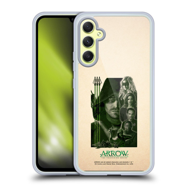 Arrow TV Series Graphics Team Soft Gel Case for Samsung Galaxy A34 5G