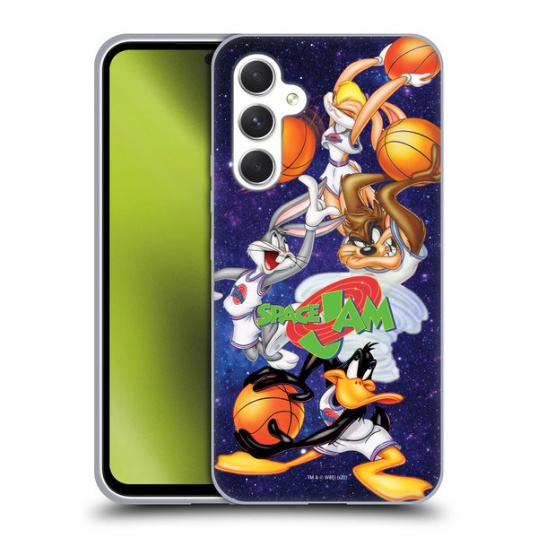 Space Jam (1996) Graphics Poster Soft Gel Case for Samsung Galaxy A54 5G