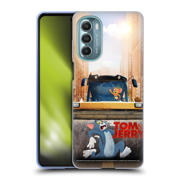 Tom And Jerry Movie (2021) Graphics Rolling Soft Gel Case for Motorola Moto G Stylus 5G (2022)