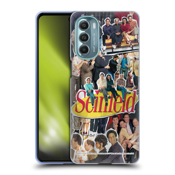 Seinfeld Graphics Collage Soft Gel Case for Motorola Moto G Stylus 5G (2022)