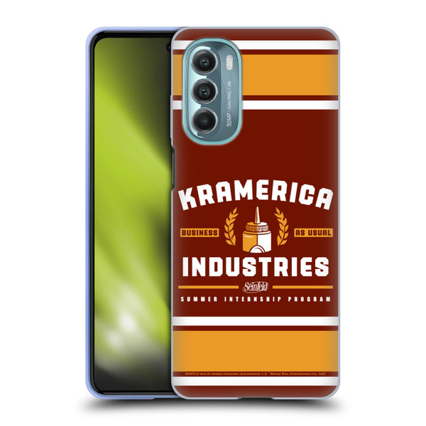 Seinfeld Graphics Kramerica Industries Soft Gel Case for Motorola Moto G Stylus 5G (2022)