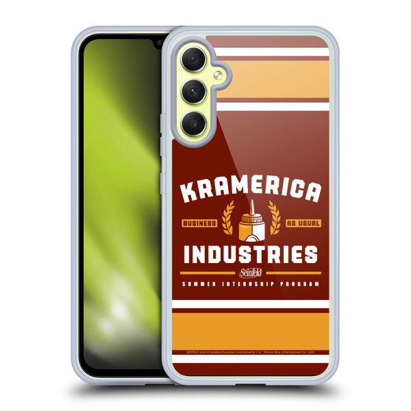 Seinfeld Graphics Kramerica Industries Soft Gel Case for Samsung Galaxy A34 5G