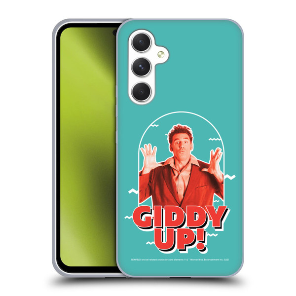 Seinfeld Graphics Giddy Up! Soft Gel Case for Samsung Galaxy A54 5G