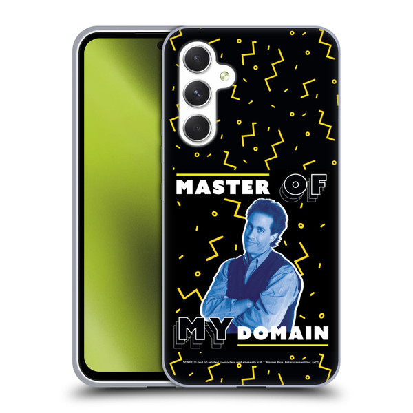 Seinfeld Graphics Master Of My Domain Soft Gel Case for Samsung Galaxy A54 5G