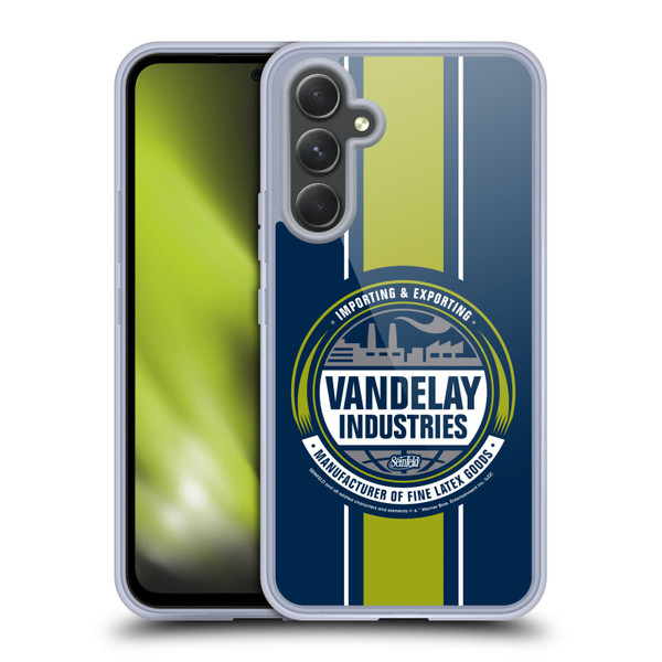 Seinfeld Graphics Vandelay Industries Soft Gel Case for Samsung Galaxy A54 5G