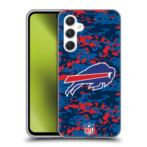 NFL Buffalo Bills Graphics Digital Camouflage Soft Gel Case for Samsung Galaxy A54 5G
