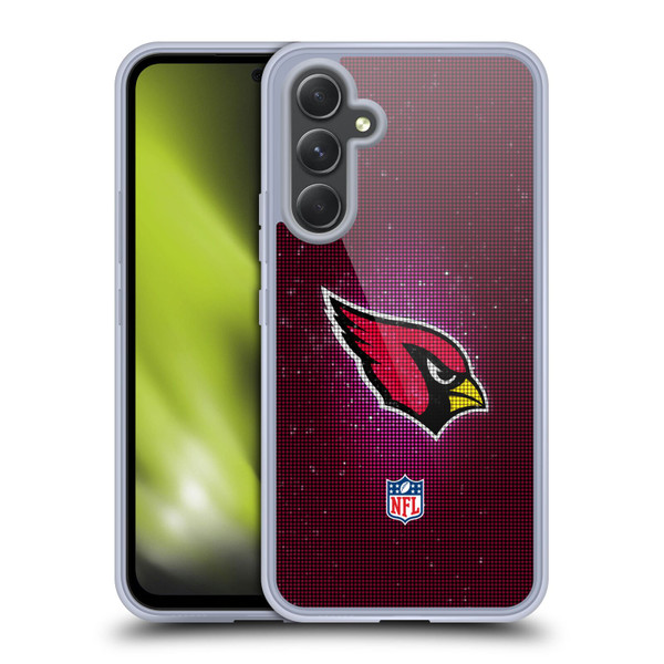 NFL Arizona Cardinals Artwork LED Soft Gel Case for Samsung Galaxy A54 5G
