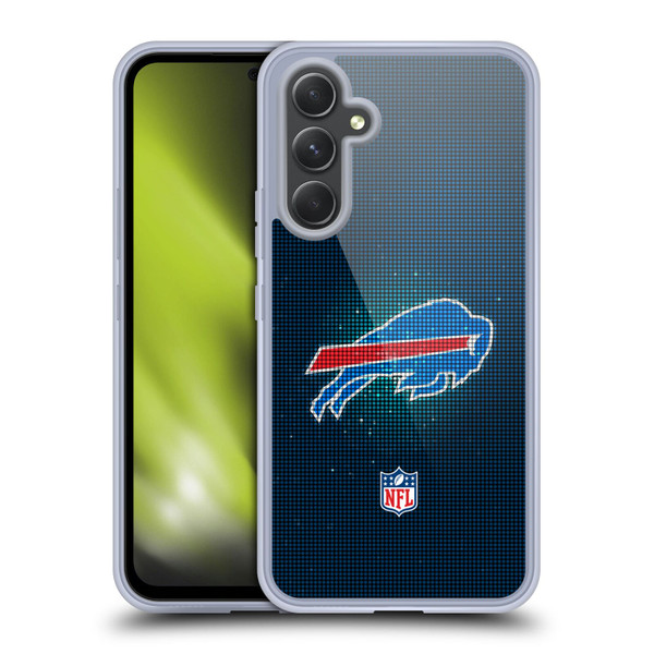 NFL Buffalo Bills Artwork LED Soft Gel Case for Samsung Galaxy A54 5G