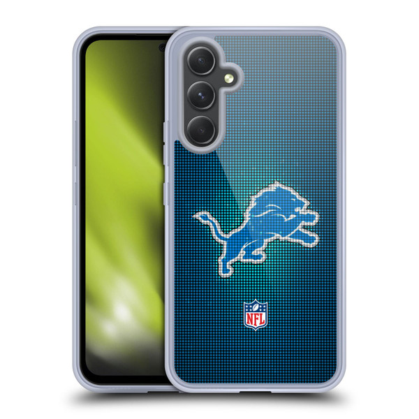 NFL Detroit Lions Artwork LED Soft Gel Case for Samsung Galaxy A54 5G