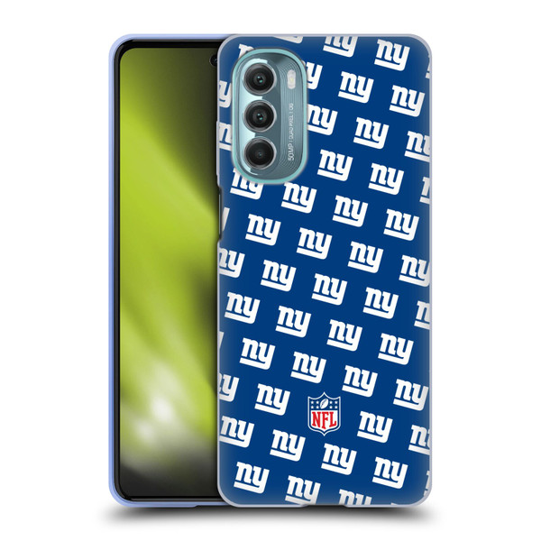NFL New York Giants Artwork Patterns Soft Gel Case for Motorola Moto G Stylus 5G (2022)