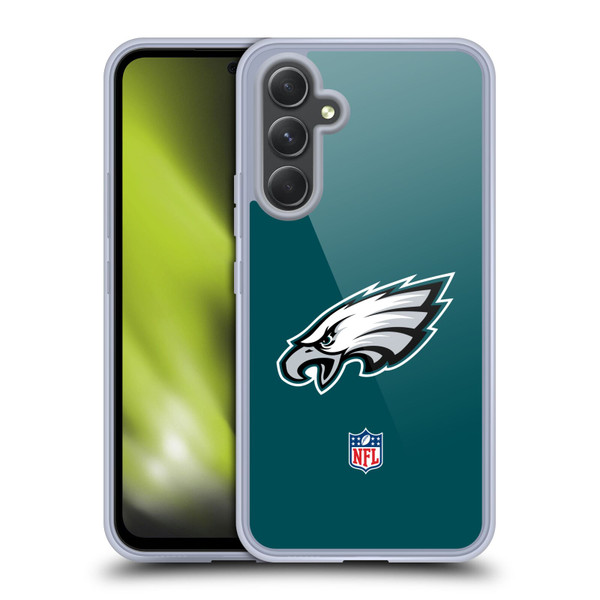 NFL Philadelphia Eagles Logo Plain Soft Gel Case for Samsung Galaxy A54 5G NFL Philadelphia Eagles Logo Plain Soft Gel Case for Samsung Galaxy A54 5G