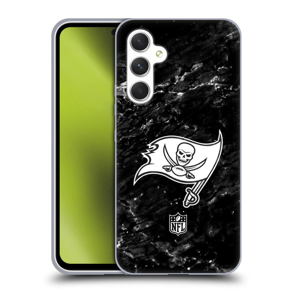 NFL Tampa Bay Buccaneers Artwork Marble Soft Gel Case for Samsung Galaxy A54 5G