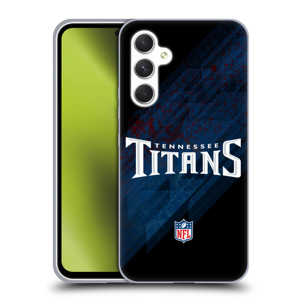 NFL Tennessee Titans Logo Blur Soft Gel Case for Samsung Galaxy A54 5G