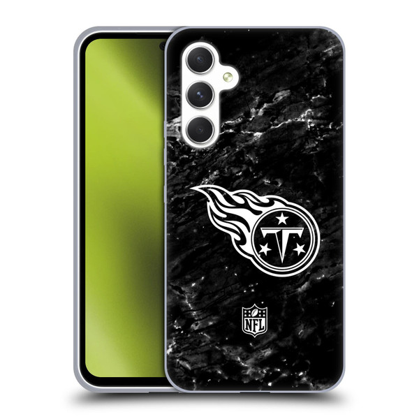 NFL Tennessee Titans Artwork Marble Soft Gel Case for Samsung Galaxy A54 5G