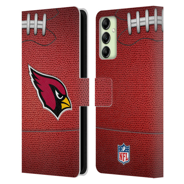 NFL Arizona Cardinals Graphics Football Leather Book Wallet Case Cover For Samsung Galaxy A14 / 5G
