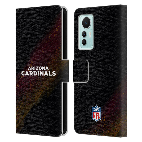 NFL Arizona Cardinals Logo Blur Leather Book Wallet Case Cover For Xiaomi 12 Lite