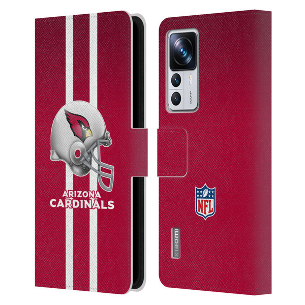 NFL Arizona Cardinals Logo Helmet Leather Book Wallet Case Cover For Xiaomi 12T Pro