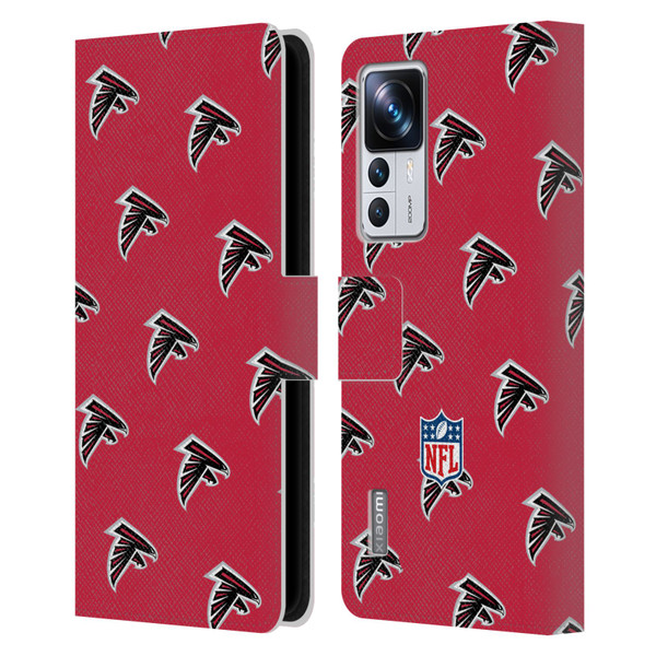 NFL Atlanta Falcons Artwork Patterns Leather Book Wallet Case Cover For Xiaomi 12T Pro