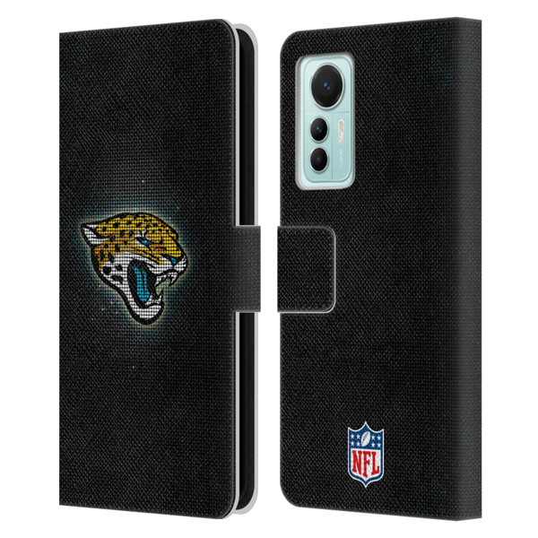 NFL Jacksonville Jaguars Artwork LED Leather Book Wallet Case Cover For Xiaomi 12 Lite