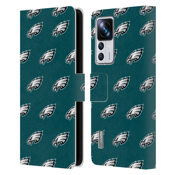 NFL Philadelphia Eagles Artwork Patterns Leather Book Wallet Case Cover For Xiaomi 12T Pro