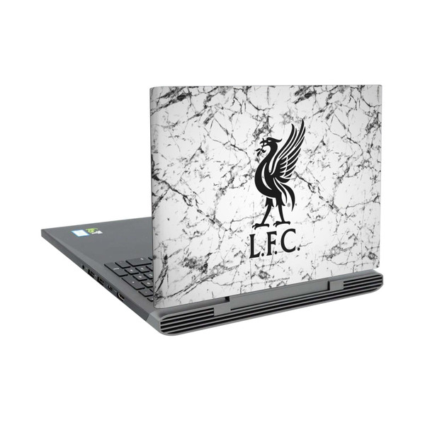 Liverpool Football Club Art Black Liver Bird Marble Vinyl Sticker Skin Decal Cover for Dell Inspiron 15 7000 P65F