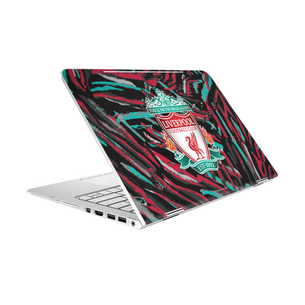 Liverpool Football Club Art Abstract Brush Vinyl Sticker Skin Decal Cover for HP Spectre Pro X360 G2