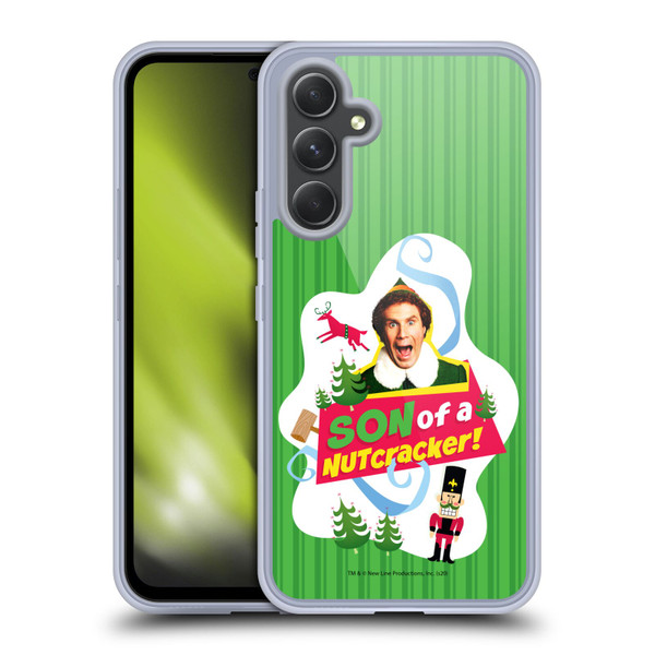 Elf Movie Graphics 1 Nutcracker Soft Gel Case for Samsung Galaxy A54 5G
