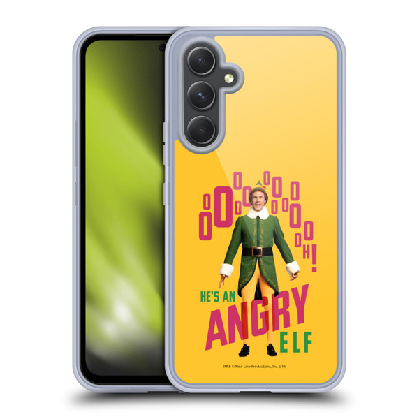 Elf Movie Graphics 2 Angry Elf Soft Gel Case for Samsung Galaxy A54 5G