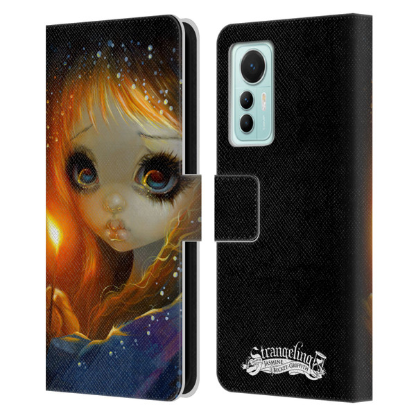 Strangeling Art The Little Match Girl Leather Book Wallet Case Cover For Xiaomi 12 Lite