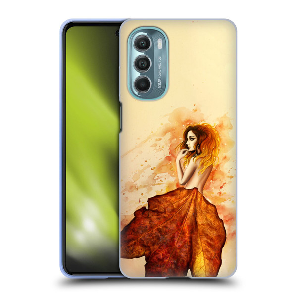 Sarah Richter Fantasy Autumn Girl Soft Gel Case for Motorola Moto G Stylus 5G (2022)