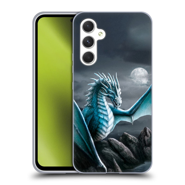 Sarah Richter Fantasy Creatures Blue Water Dragon Soft Gel Case for Samsung Galaxy A54 5G