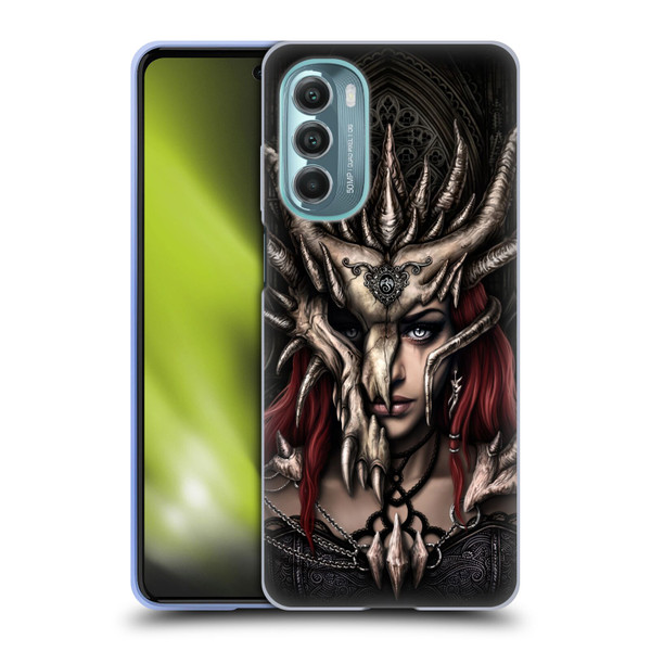 Sarah Richter Gothic Warrior Girl Soft Gel Case for Motorola Moto G Stylus 5G (2022)