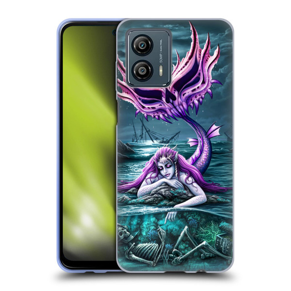 Sarah Richter Gothic Mermaid With Skeleton Pirate Soft Gel Case for Motorola Moto G53 5G