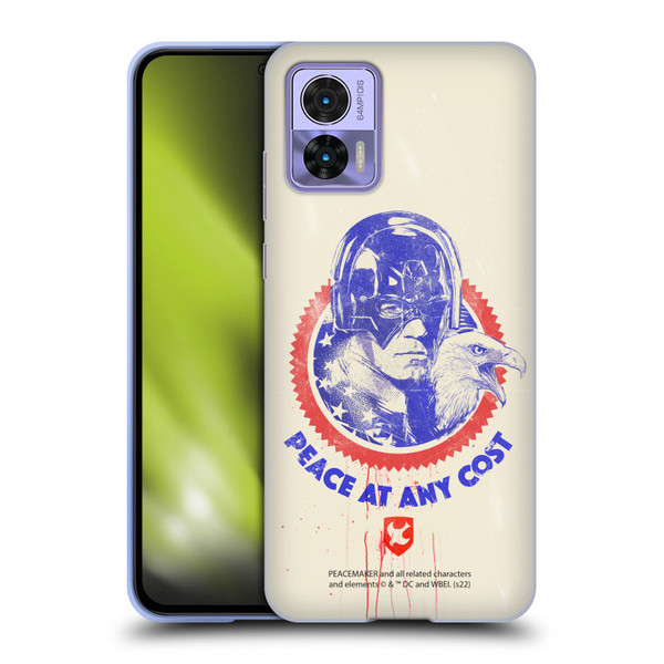 Peacemaker: Television Series Graphics Christopher Smith & Eagly Soft Gel Case for Motorola Edge 30 Neo 5G