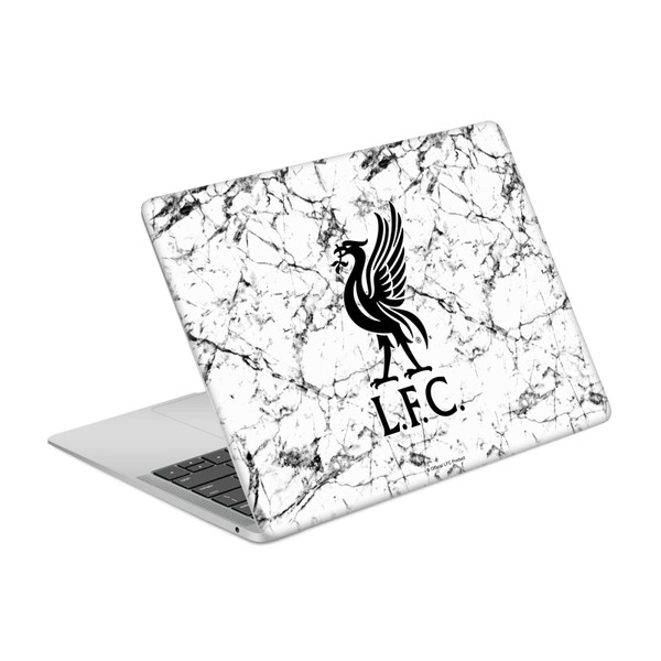 Liverpool Football Club Art Black Liver Bird Marble Vinyl Sticker Skin Decal Cover for Apple MacBook Air 13.3" A1932/A2179