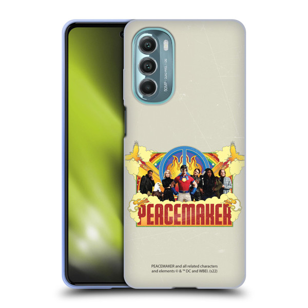 Peacemaker: Television Series Graphics Group Soft Gel Case for Motorola Moto G Stylus 5G (2022)