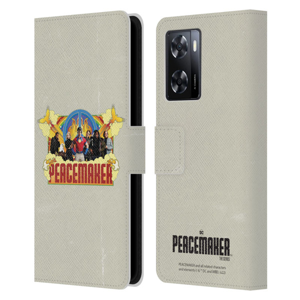 Peacemaker: Television Series Graphics Group Leather Book Wallet Case Cover For OPPO A57s