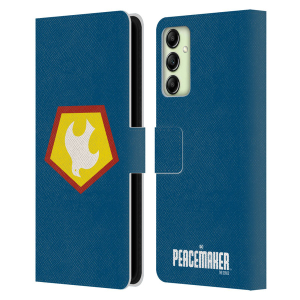 Peacemaker: Television Series Graphics Logo Leather Book Wallet Case Cover For Samsung Galaxy A14 5G