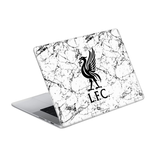 Liverpool Football Club Art Black Liver Bird Marble Vinyl Sticker Skin Decal Cover for Apple MacBook Pro 16" A2485