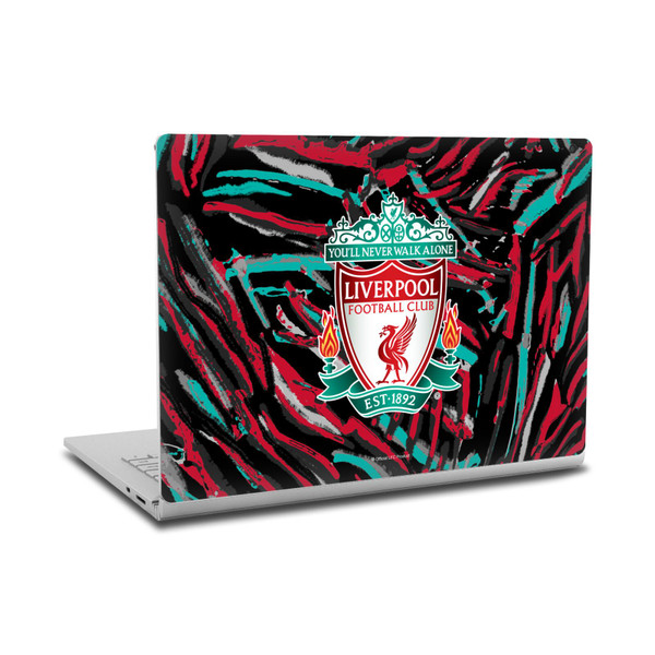 Liverpool Football Club Art Abstract Brush Vinyl Sticker Skin Decal Cover for Microsoft Surface Book 2