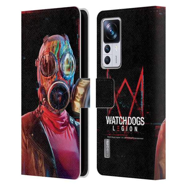 Watch Dogs Legion Key Art Lancaster Leather Book Wallet Case Cover For Xiaomi 12T Pro