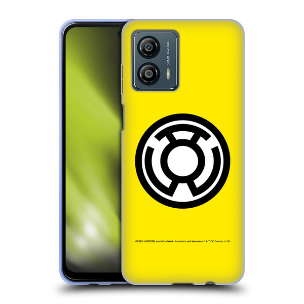 Green Lantern DC Comics Lantern Corps Sinestro Soft Gel Case for Motorola Moto G53 5G