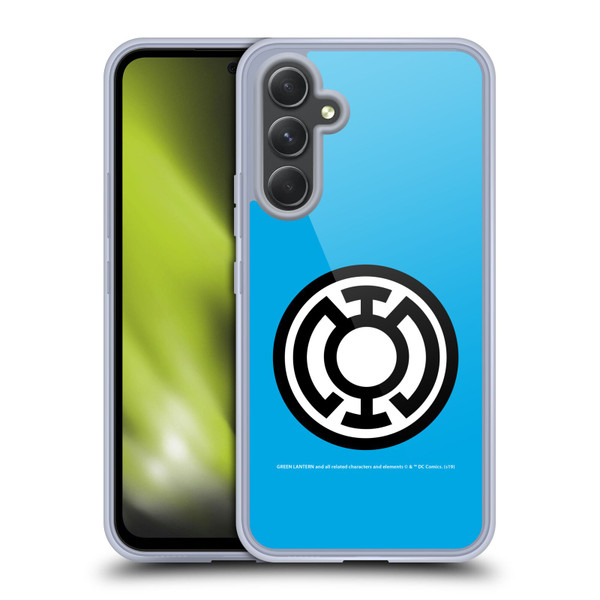 Green Lantern DC Comics Lantern Corps Blue Soft Gel Case for Samsung Galaxy A54 5G